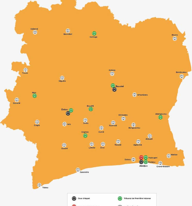 Cartographie Judiciaire